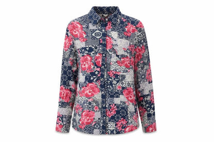 Womens UK Size 8 Monsoon Multicoloured Basic Button-Up