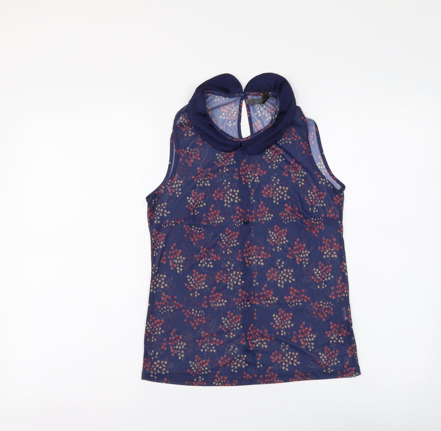 Womens UK Size 10 Atmosphere Blue Basic Tank
