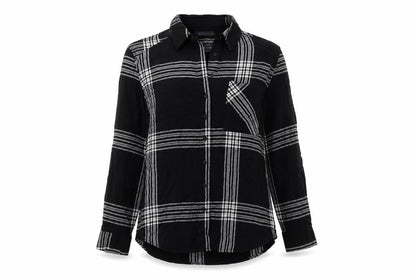 Womens UK Size 8 Marks and Spencer Black Basic Button-Up