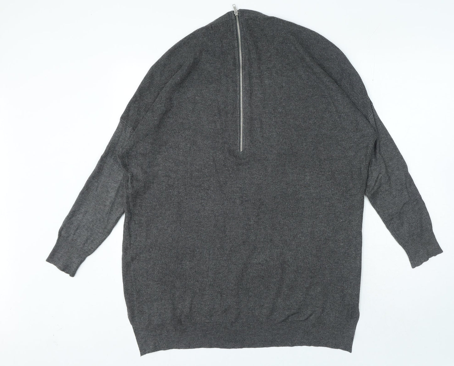 Womens UK Size L Select Grey Pullover Jumper