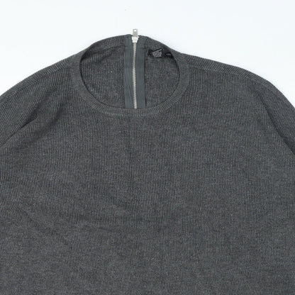 Womens UK Size L Select Grey Pullover Jumper