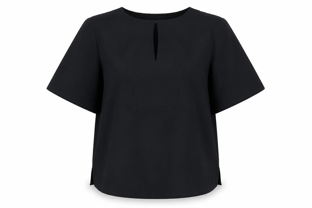 Womens UK Size 12 Marks and Spencer Black Basic Blouse