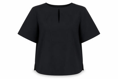 Womens UK Size 12 Marks and Spencer Black Basic Blouse