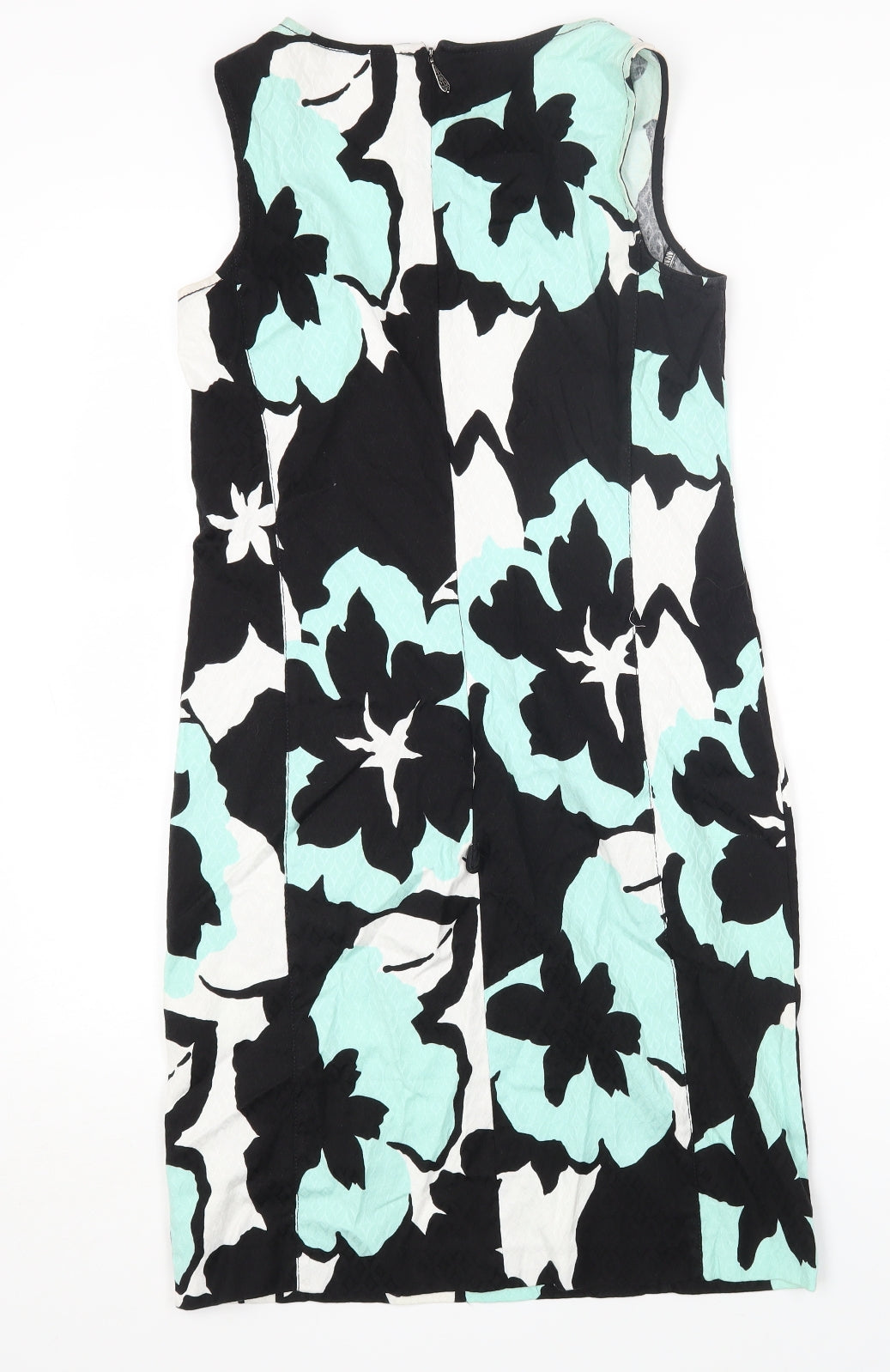 Damsel in a Dress Womens Multicoloured Floral Cotton A-Line Size 8 Round Neck Zip