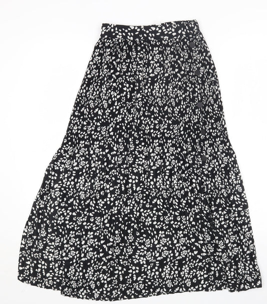 Womens UK Size 4 Topshop Maxi Chiffon Skirt