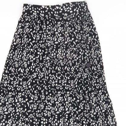 Womens UK Size 4 Topshop Maxi Chiffon Skirt