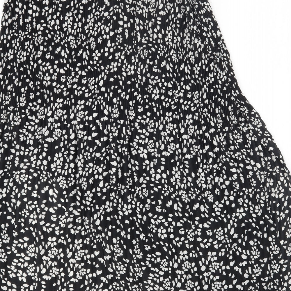 Womens UK Size 4 Topshop Maxi Chiffon Skirt
