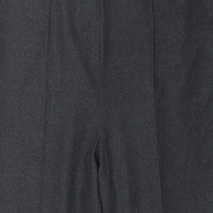 Bonmarché Womens Grey Polyester Trousers Size 20 L38.5 in Regular
