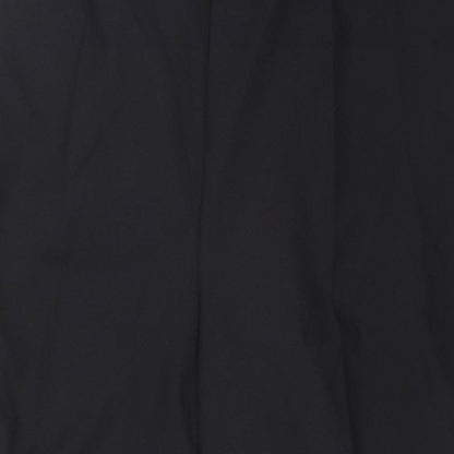 Womens UK Size 20 Preworn Regular Fit  Black Trousers