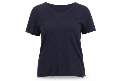 Classics Womens Blue Round Neck Polyamide Pullover Jumper Size 16