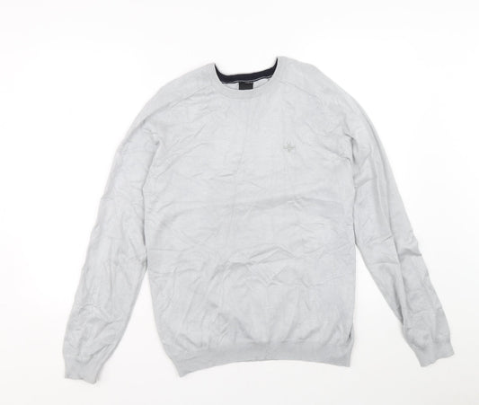 Womens UK Size M River Island Grey Pullover Jumper
