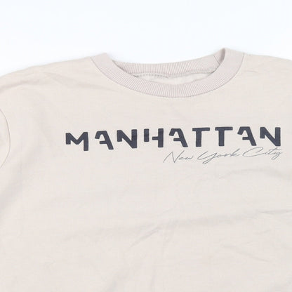 Pep&Co Womens Pink Cotton Pullover Size M Pullover - Manhattan New York City
