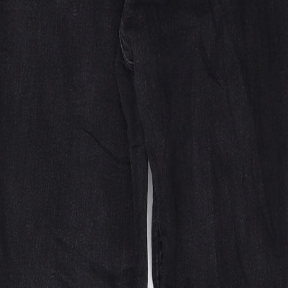 H&M Womens Black Cotton Skinny Jeans Size 30 in L26 in Regular Zip