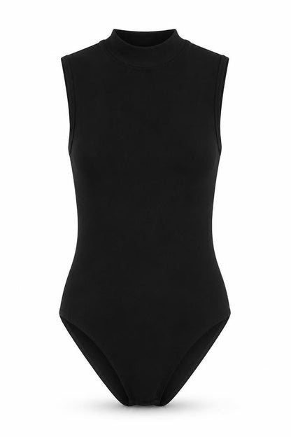 Womens UK Size XS Primark One-Piece Black Bodysuit