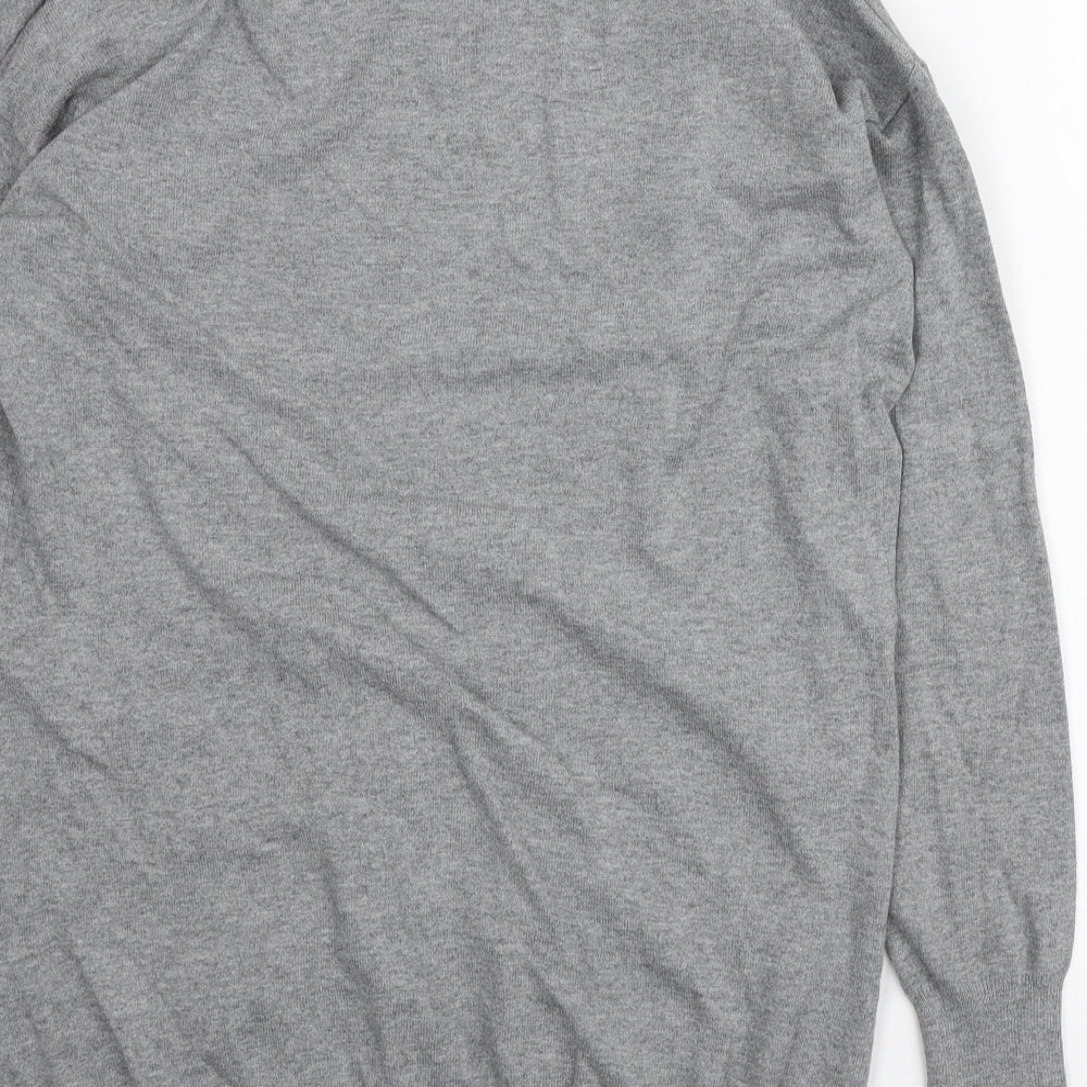 Womens UK Size 12 Dorothy Perkins Grey Cardigan Jumper