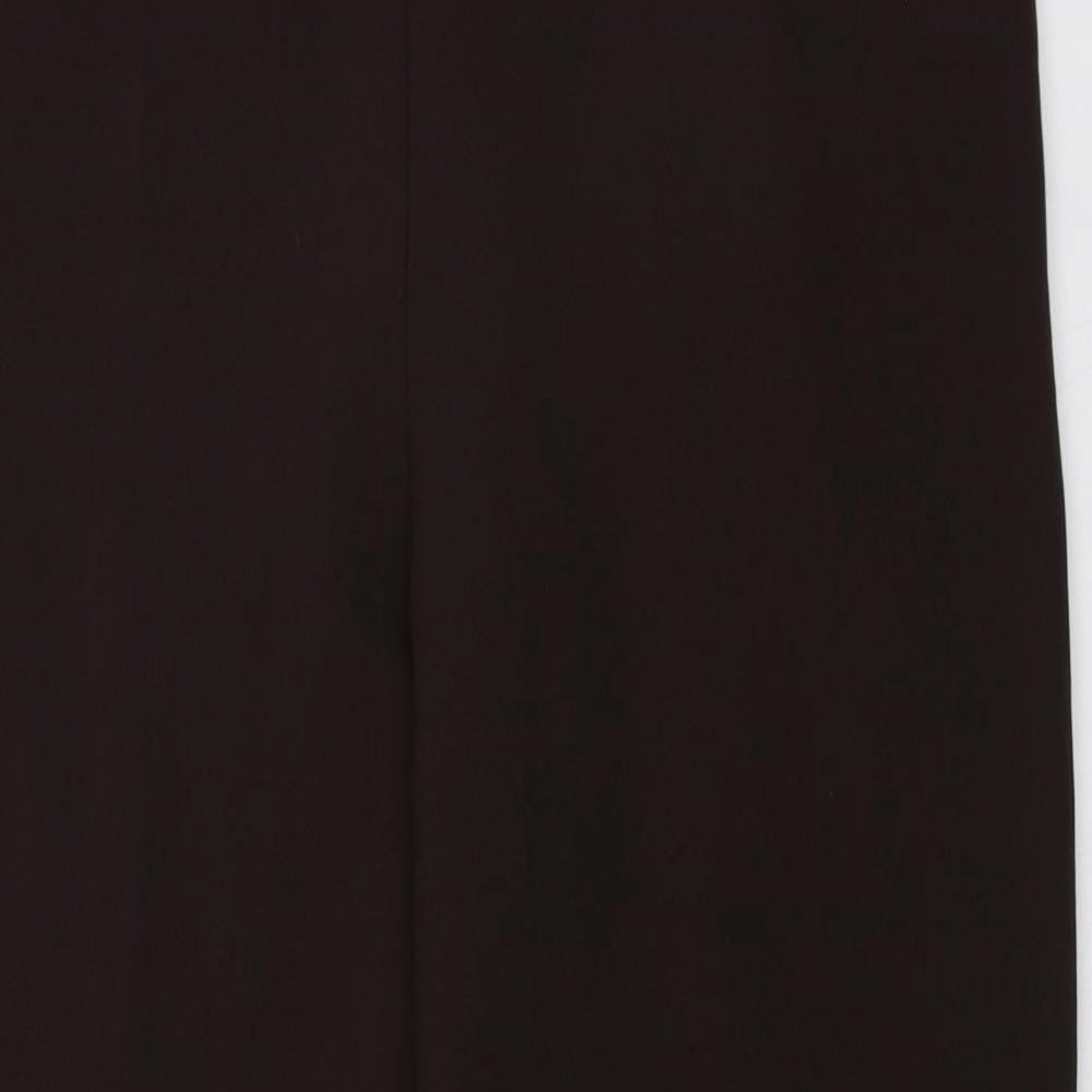 Womens UK Size 18 Preworn Regular Fit  Brown Trousers