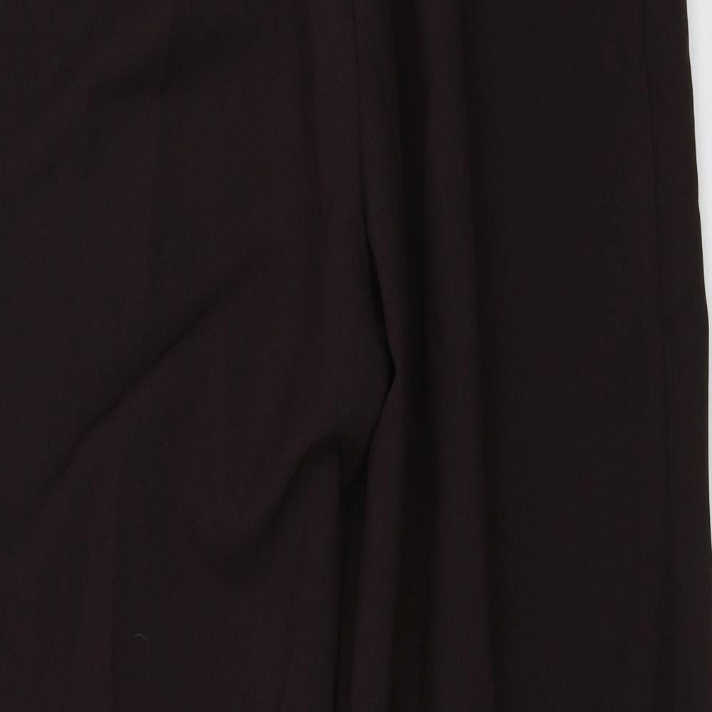 Womens UK Size 18 Preworn Regular Fit  Brown Trousers