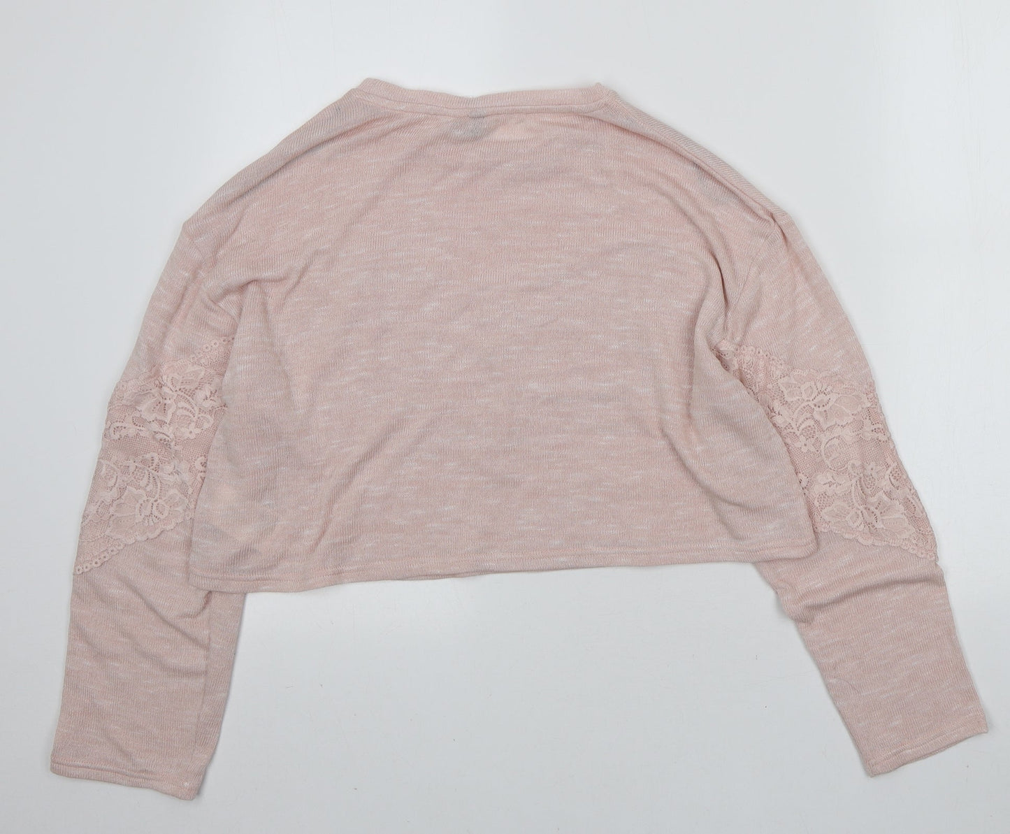 Womens UK Size S H&M Pink Pullover Jumper