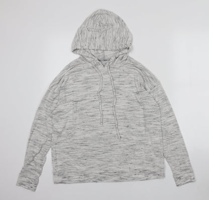 Womens UK Size 10 Marks and Spencer Grey Pullover Hoodie