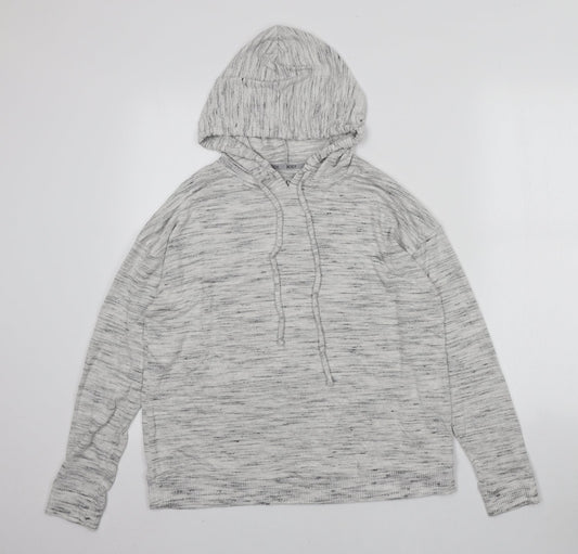 Womens UK Size 10 Marks and Spencer Grey Pullover Hoodie