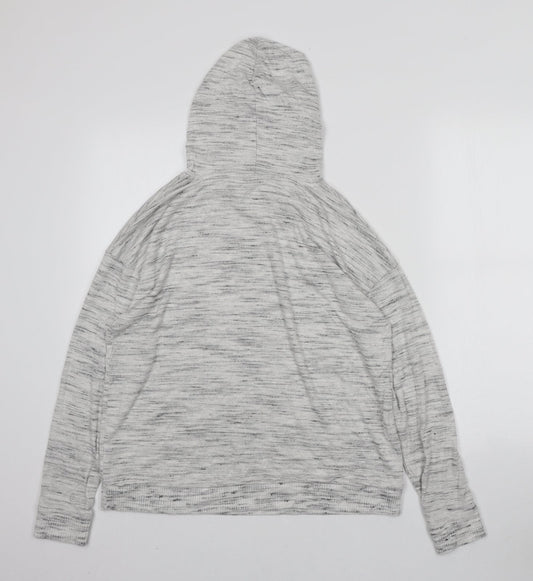 Womens UK Size 10 Marks and Spencer Grey Pullover Hoodie