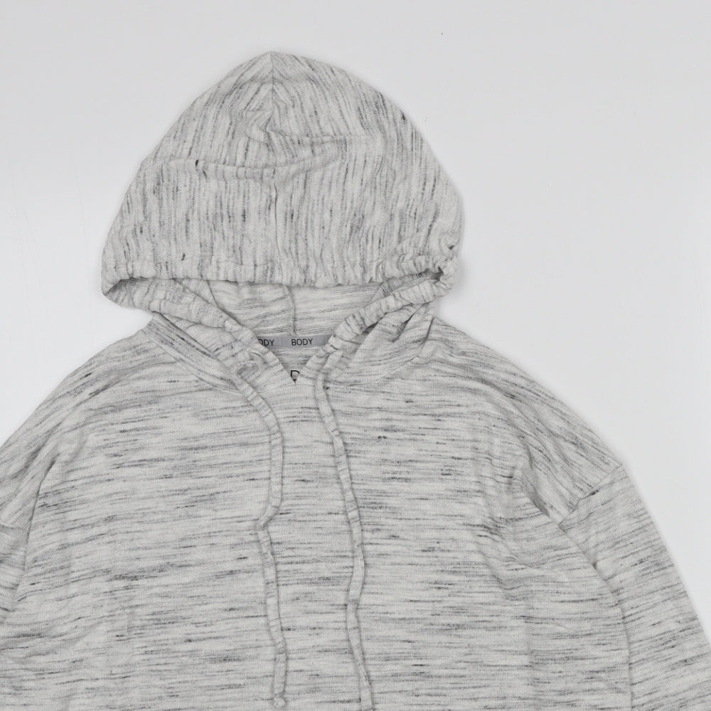 Womens UK Size 10 Marks and Spencer Grey Pullover Hoodie