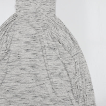 Womens UK Size 10 Marks and Spencer Grey Pullover Hoodie