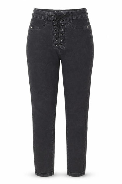Womens UK Size 4 Missguided Regular Fit Skinny Black Jeans