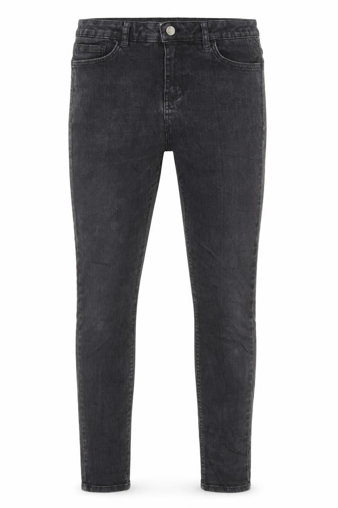 Mens UK Size 30 in Hera Regular Fit Skinny Black Jeans