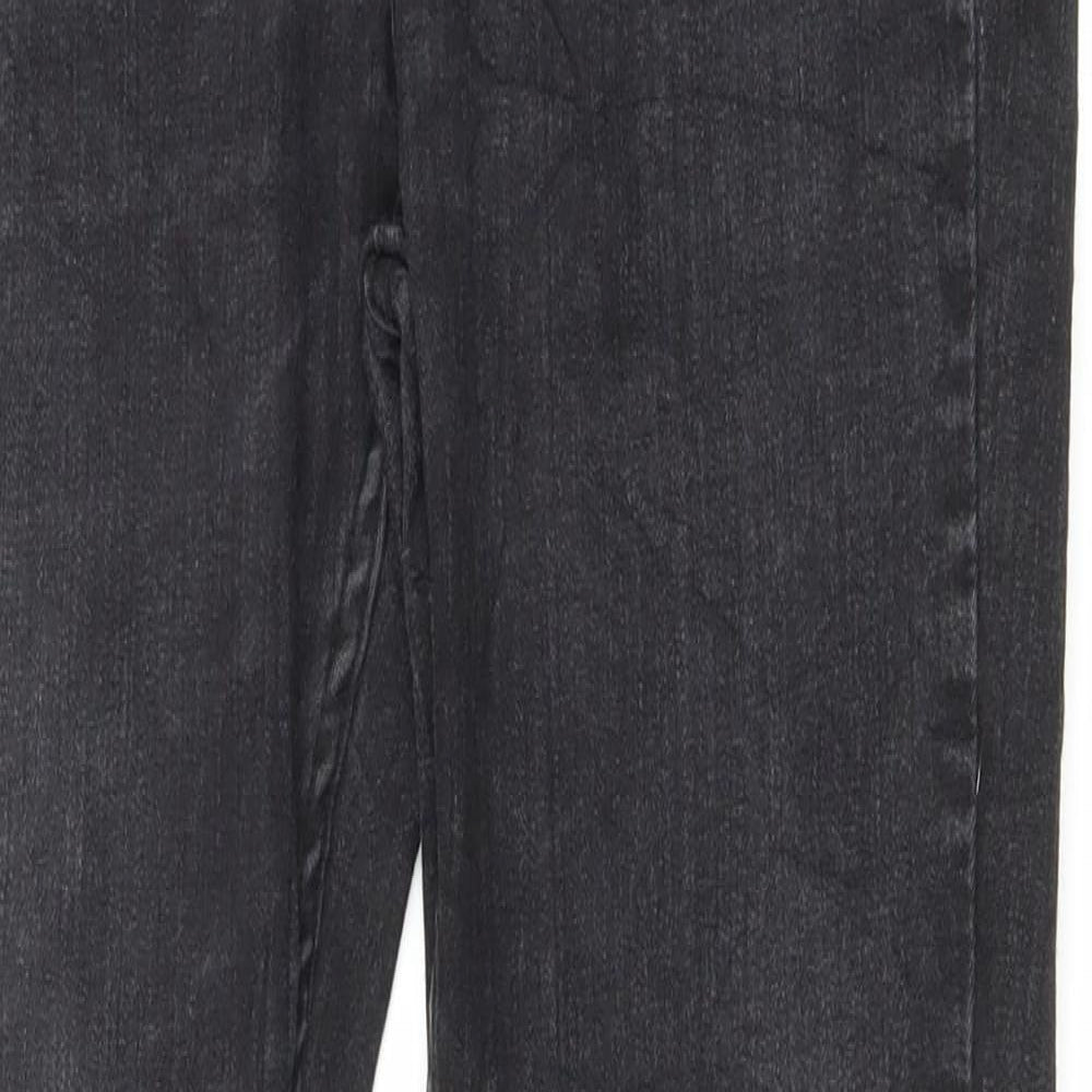 Hera Mens Black Cotton Skinny Jeans Size 30 in L29 in Regular Zip