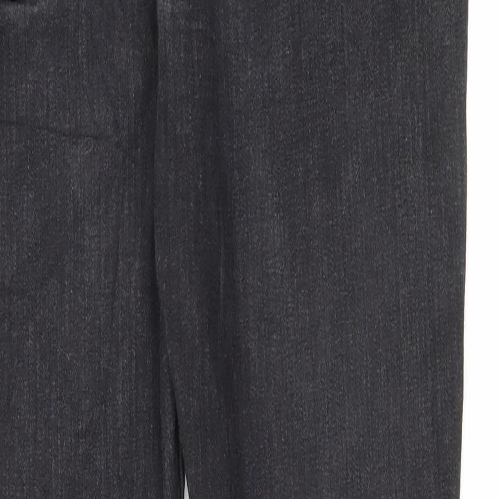 Hera Mens Black Cotton Skinny Jeans Size 30 in L29 in Regular Zip