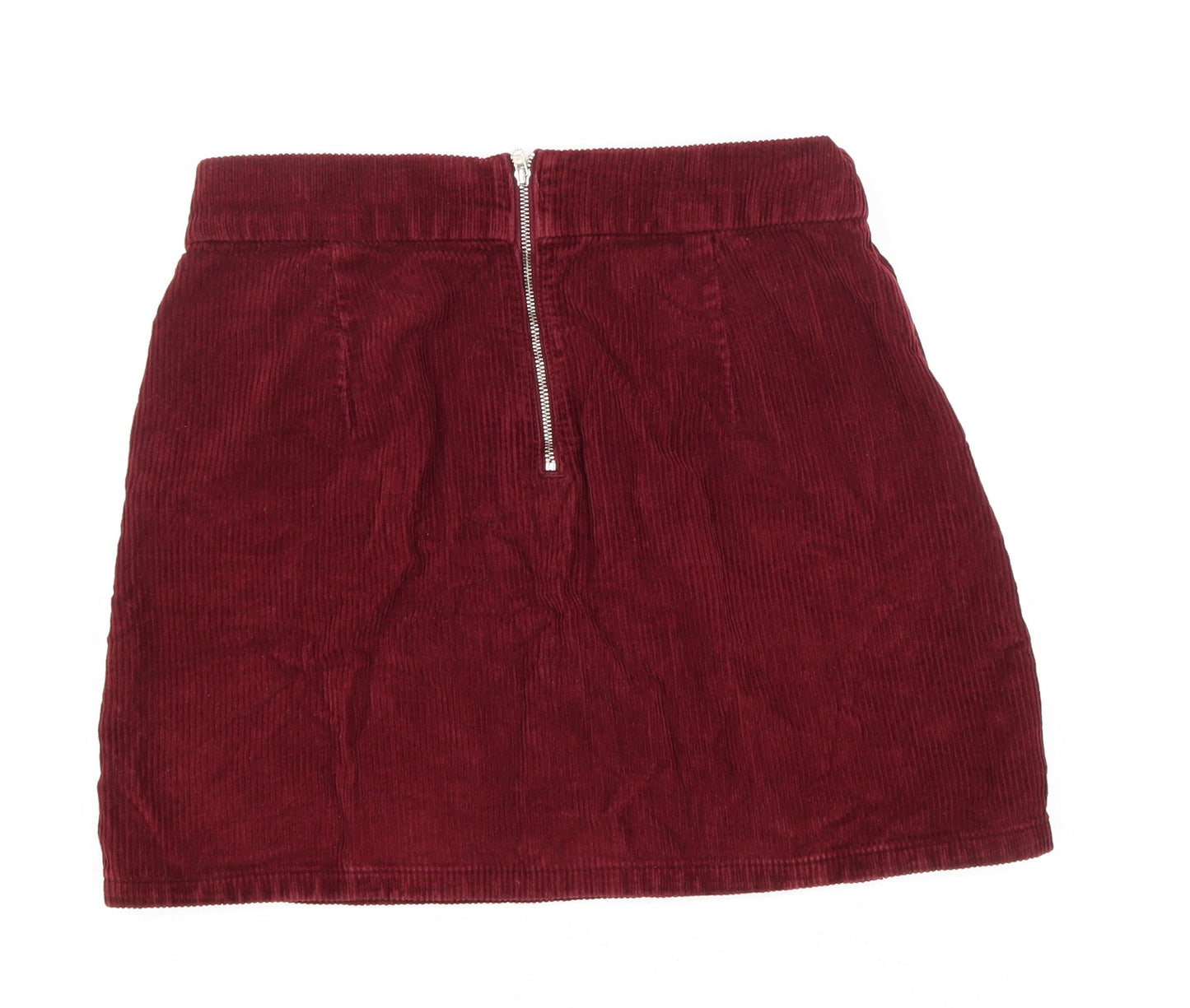 Womens UK Size 30 in Topshop A-Line Corduroy Skirt