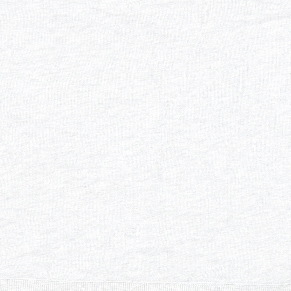 H&M Womens Grey Cotton Pullover Sweatshirt Size L Pullover - Flowers