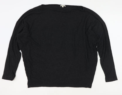 Womens UK Size 12 River Island Grey Pullover Jumper