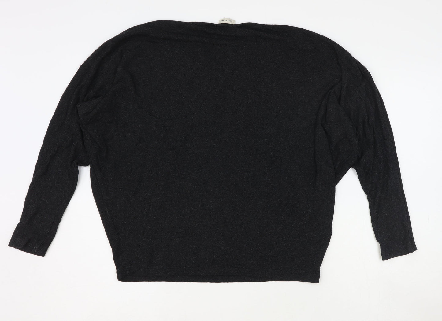 Womens UK Size 12 River Island Grey Pullover Jumper