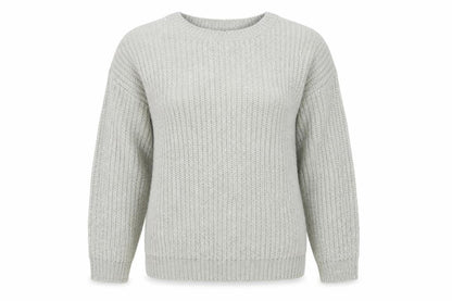Womens UK Size L New Look Grey Pullover Jumper