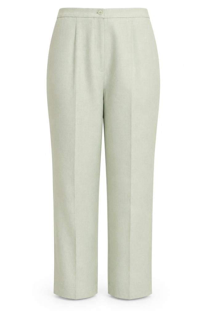 Womens UK Size 16 Classics Regular Fit  Green Trousers