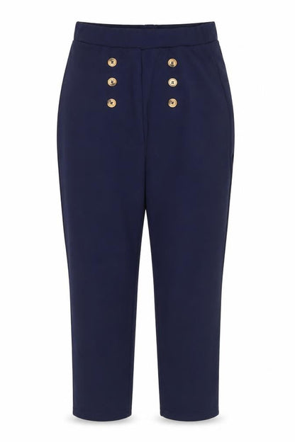 Womens UK Size M SheIn Regular Fit  Blue Trousers