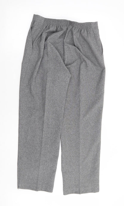 Womens UK Size 16 Emma Collection Regular Fit  Grey Trousers