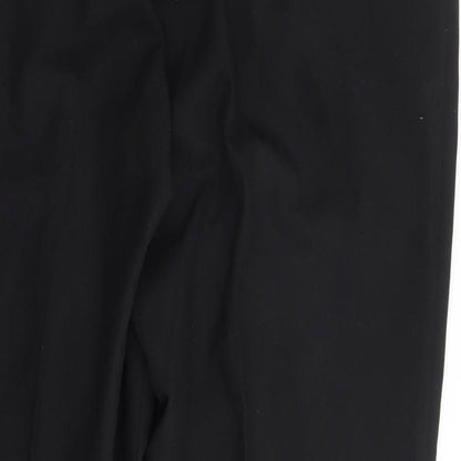 Womens UK Size 38 in Preworn Regular Fit  Black Trousers