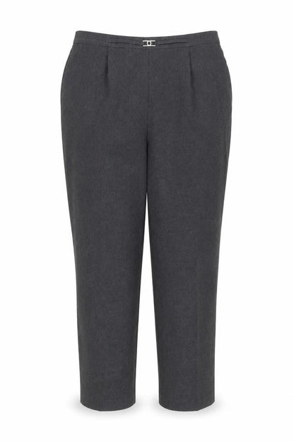Womens UK Size 20 Mia Moda Regular Fit  Grey Trousers