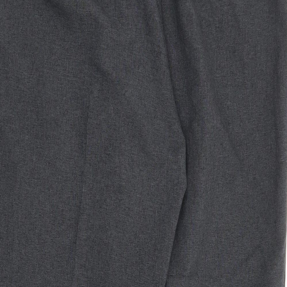 Womens UK Size 20 Mia Moda Regular Fit  Grey Trousers