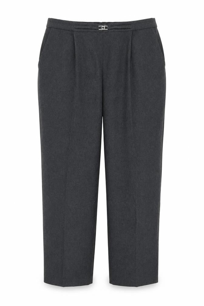 Womens UK Size 20 Mia Moda Regular Fit  Grey Trousers