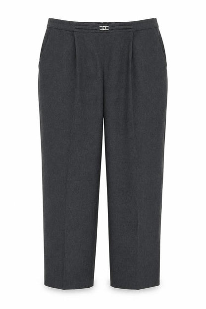 Womens UK Size 20 Mia Moda Regular Fit  Grey Trousers