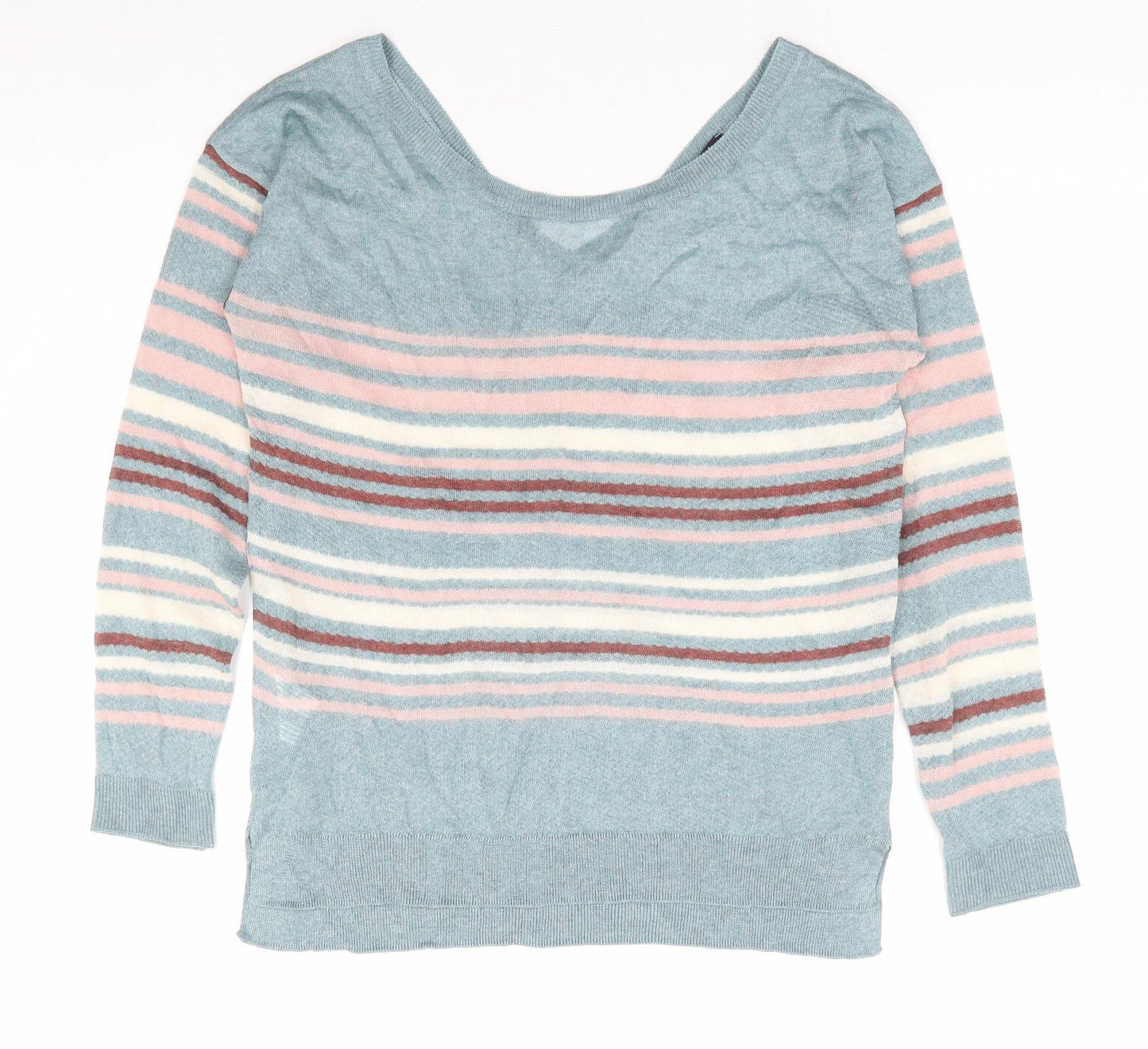 Womens UK Size S Promod Multicoloured Pullover Jumper