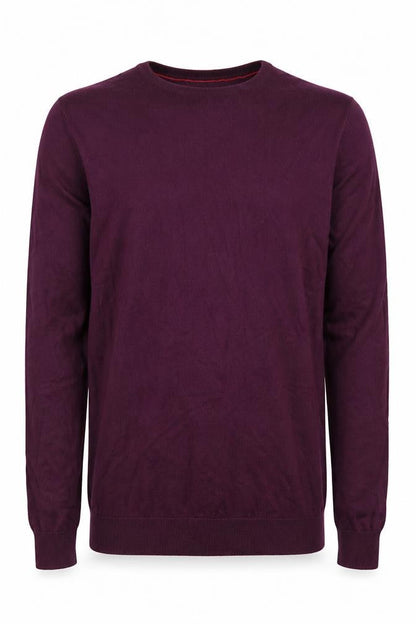 Mens UK Size S F&F Purple Pullover Jumper