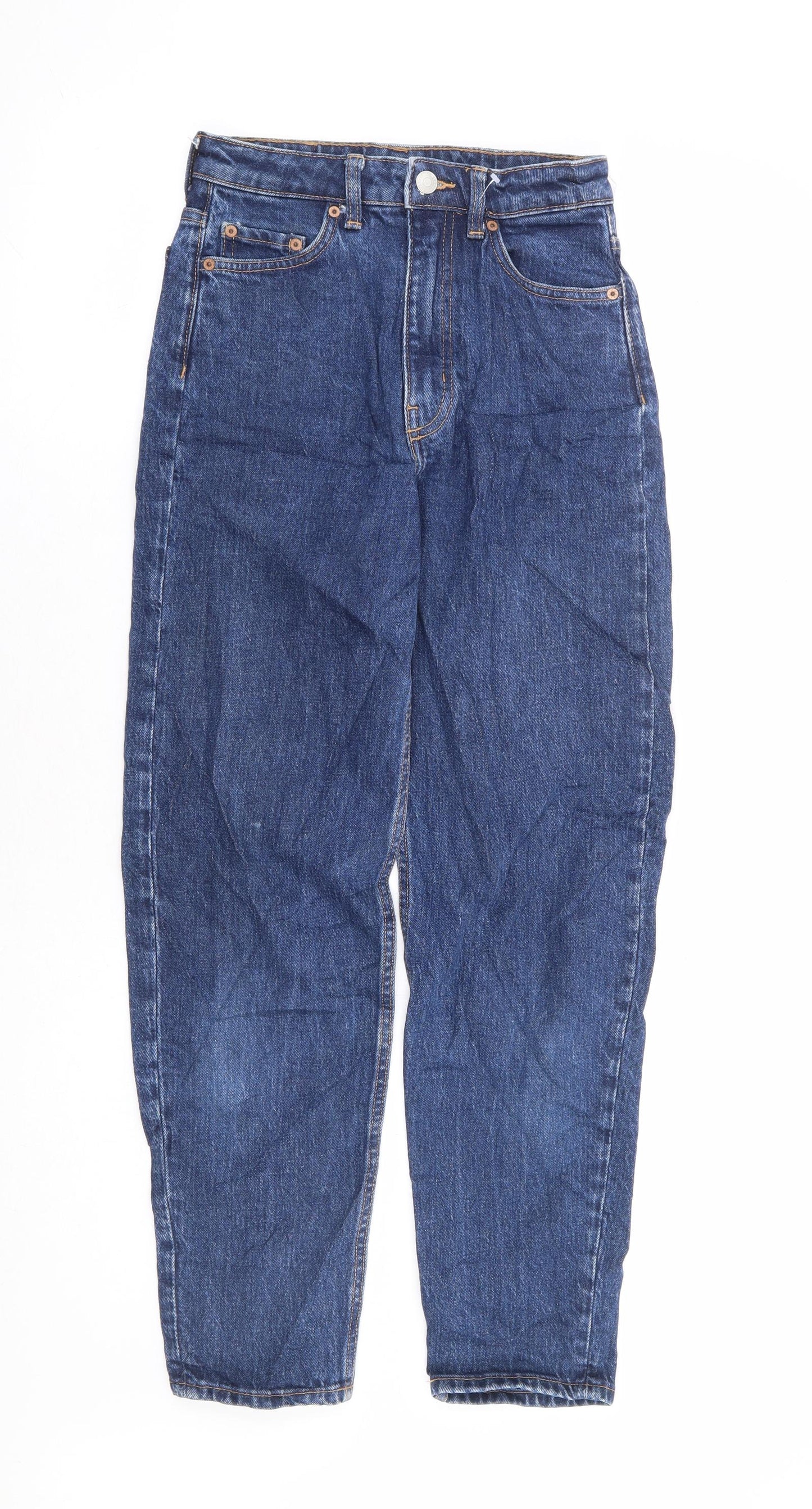 Womens UK Size 24 in Weekday Regular Fit Skinny Blue Jeans