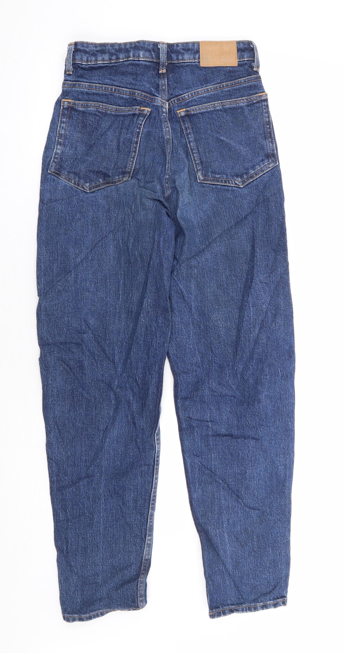 Womens UK Size 24 in Weekday Regular Fit Skinny Blue Jeans