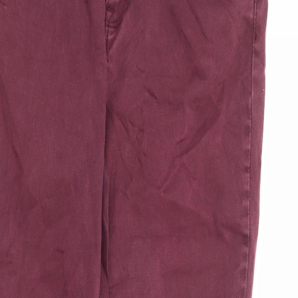 FOREVER 21 Womens Purple Cotton Skinny Jeans Size 27 in L27 in Regular Zip