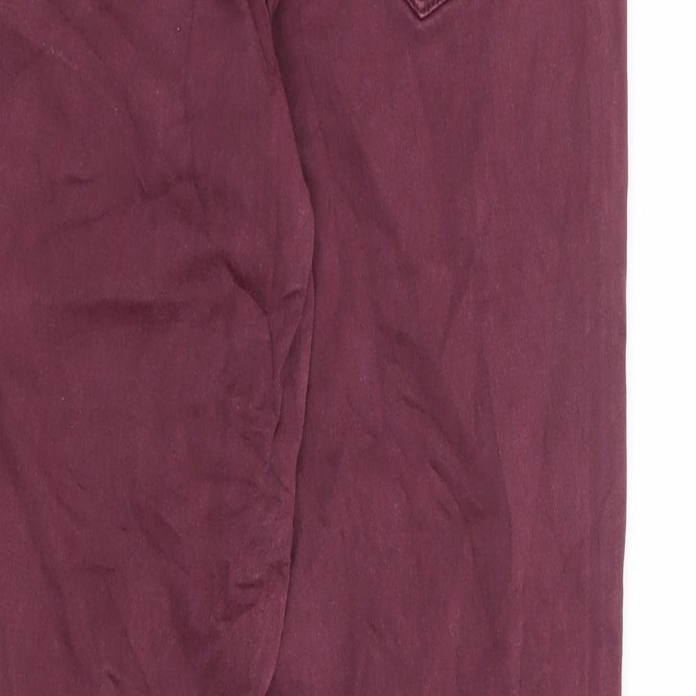 FOREVER 21 Womens Purple Cotton Skinny Jeans Size 27 in L27 in Regular Zip